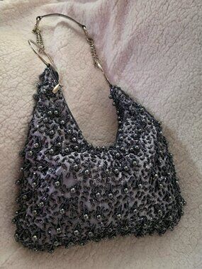 Beaded Sparkly Cloth Bag